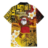 Papua New Guinea Retro Christmas Family Matching Mermaid Dress and Hawaiian Shirt Hamamas Krismas LT05 - Polynesian Pride