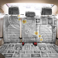 Tonga Christmas Back Car Seat Cover Kilisimasi Fiefia Retro Style White - Polynesian Pride