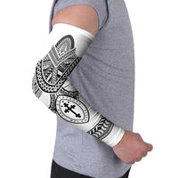Personalised Melanesian Brotherhood Arm Sleeves With Tribal Pattern - Polynesian Pride