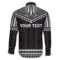 Personalised Melanesian Brotherhood Family Matching Long Sleeve Bodycon Dress and Hawaiian Shirt Ministry Faith And Mission LT05 - Polynesian Pride