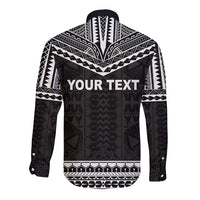 Personalised Melanesian Brotherhood Long Sleeve Button Shirt Ministry Faith And Mission - Polynesian Pride