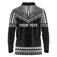 Personalised Melanesian Brotherhood Long Sleeve Polo Shirt Ministry Faith And Mission LT05 - Polynesian Pride