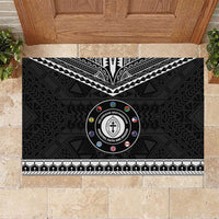 Melanesian Brotherhood Rubber Doormat Ministry Faith And Mission - Polynesian Pride