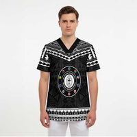 Personalised Melanesian Brotherhood Scrub Top Ministry Faith And Mission - Polynesian Pride