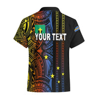 Custom Vanuatu Tafea Hawaiian Shirt Polynesian Tribal LT6 - Polynesian Pride