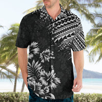 Hawaii Summer Hawaiian Shirt Mix Polynesian Black LT6 - Polynesian Pride