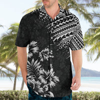Hawaii Summer Hawaiian Shirt Mix Polynesian Black LT6 - Polynesian Pride