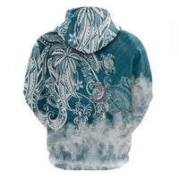 Polynesian Sea Turtle Hoodie Tribal LT6 - Polynesian Pride