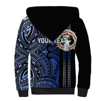 Custom Northern Mariana Islands Sherpa Hoodie Polynesian Tribal LT6 - Polynesian Pride