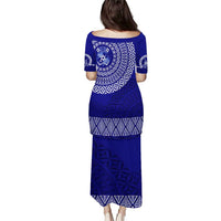 Queen Salote College Tonga Puletasi Dress - Kupesi Style Ver03 LT7 - Polynesian Pride