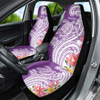 Aloha Kauai Island Personalized Car Seat Cover Lilac Dreamy Turtle LT7 - Polynesian Pride