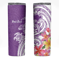 Aloha Kauai Island Personalized Skinny Tumbler Lilac Dreamy Turtle LT7 Lilac - Polynesian Pride