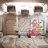 Aloha Niihau Island Personalized Back Car Seat Cover Beige Dreamy Turtle LT7 - Polynesian Pride