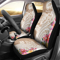 Aloha Niihau Island Personalized Car Seat Cover Beige Dreamy Turtle LT7 - Polynesian Pride