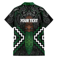 Maori Taiaha Pounamu Whakairo Personalized Family Matching Summer Maxi Dress and Hawaiian Shirt Jade Poutama Motifs LT7 - Polynesian Pride