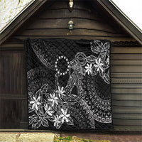 Black Kuki Airani Tapakau Quilt Tribal Anchor Mix Tiare LT7 - Polynesian Pride