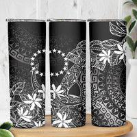 Black Kuki Airani Tapakau Skinny Tumbler Tribal Anchor Mix Tiare