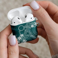 Teal Kuki Airani Tapakau AirPods Case Tribal Anchor Mix Tiare