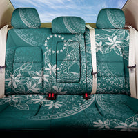 Teal Kuki Airani Tapakau Back Car Seat Cover Tribal Anchor Mix Tiare