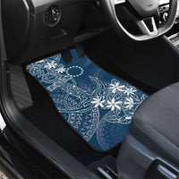 Navy Kuki Airani Tapakau Car Mats Tribal Anchor Mix Tiare LT7 - Polynesian Pride