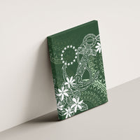 Sage Green Kuki Airani Tapakau Canvas Wall Art Tribal Anchor Mix Tiare