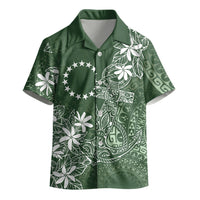 Sage Green Kuki Airani Tapakau Kid Hawaiian Shirt Tribal Anchor Mix Tiare LT7 - Polynesian Pride
