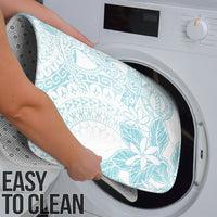 Turquoise Kuki Airani Tapakau Bathroom Set Tribal Anchor Mix Tiare