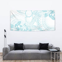 Turquoise Kuki Airani Tapakau Tapestry Tribal Anchor Mix Tiare