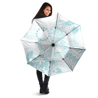 Turquoise Kuki Airani Tapakau Umbrella Tribal Anchor Mix Tiare LT7 - Polynesian Pride