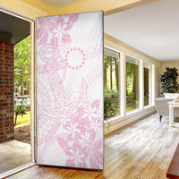 Candy Pink Kuki Airani Tapakau Door Cover Tribal Anchor Mix Tiare