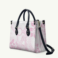 Candy Pink Kuki Airani Tapakau Leather Bag Tribal Anchor Mix Tiare
