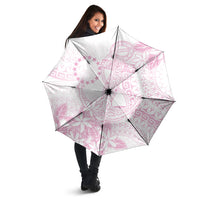 Candy Pink Kuki Airani Tapakau Umbrella Tribal Anchor Mix Tiare LT7 - Polynesian Pride