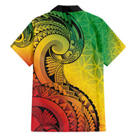 Vanuatu 45th Independence Anniversary Family Matching Long Sleeve Bodycon Dress and Hawaiian Shirt Ni-Van Sandroing - Polynesian Pride