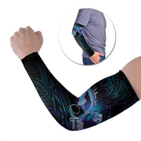 Polynesian Personalized Memorial Arm Sleeves Oceanic Infinity Symbol - Until We Meet Again - Polynesian Pride
