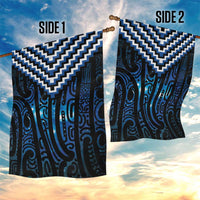 New Zealand Matariki Garden Flag Galaxy Poutama Motifs