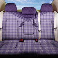 Aloha Hawaii Cowboys Paniolo Back Car Seat Cover Violet Palaka - Polynesian Pride
