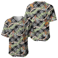 Sable Palaka Hula Girls Seamless Hawaii Aloha Baseball Jersey - Polynesian Pride