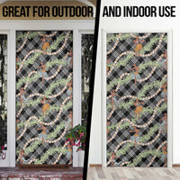 Sable Palaka Hula Girls Seamless Hawaii Aloha Door Cover - Polynesian Pride