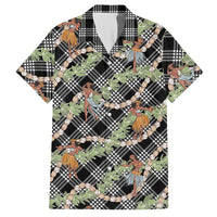Sable Palaka Hula Girls Seamless Hawaii Aloha Hawaiian Shirt - Polynesian Pride
