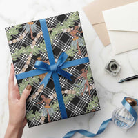 Sable Palaka Hula Girls Seamless Hawaii Aloha Wrapping Paper