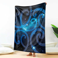 New Zealand Maori Matariki Blanket Galaxy Kowhaiwhai