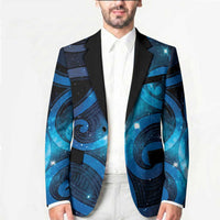 New Zealand Maori Matariki Blazer Galaxy Kowhaiwhai