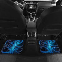 Tui Bird New Zealand Starry Sky Car Mats Maori Koru