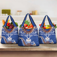 Yokwe Marshall Islands Personalized Grocery Bag Jemenei Day - Seashell Necklace