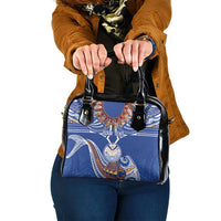 Yokwe Marshall Islands Personalized Shoulder Handbag Jemenei Day - Seashell Necklace