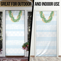 Hawai'i Paniolo Maile Twisted Lei Door Cover Winter White LT7 - Polynesian Pride