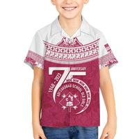 Personalised Fiji Adi Cakobau School Hawaiian Shirt ACS Old Girls Lotus Mix Masi LT7 - Polynesian Pride