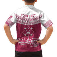 Personalised Fiji Adi Cakobau School Hawaiian Shirt ACS Old Girls Lotus Mix Masi LT7 - Polynesian Pride