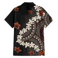 Bula Fiji Women's Day Family Matching Tank Maxi Dress and Hawaiian Shirt Classic Masi Tapa LT7 - Polynesian Pride
