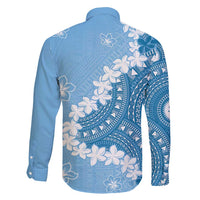 Bula Fiji Women's Day Family Matching Puletasi and Hawaiian Shirt Turquoise Masi Tapa